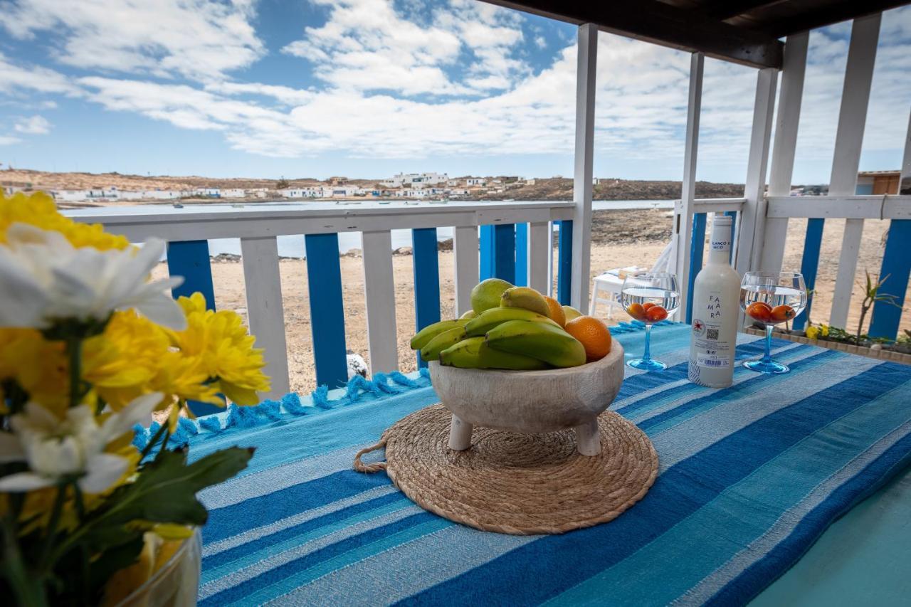 Cabin In Front Of Idyllic Majanicho Beach Exterior photo